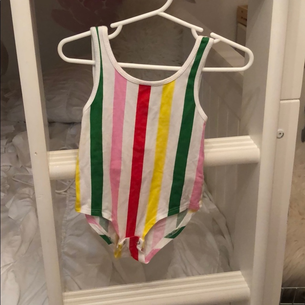Zara striped bodysuit
